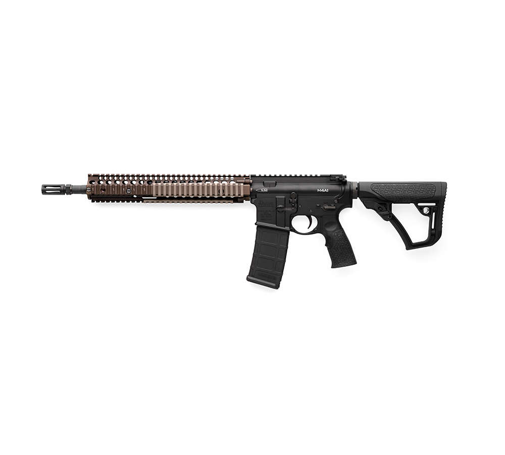 Rifles Long Guns Daniel Defense M4A1 223Rem|5.56NATO DD M4A1 556NATO 14.5"PB BLK/FDE 32RD • Model: M4A1